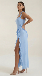 Seraphina Ruffle Maxi Dress