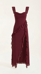 Seraphina Ruffle Maxi Dress