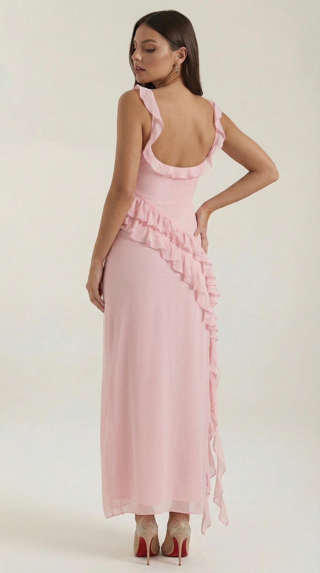 Seraphina Ruffle Maxi Dress