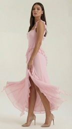 Seraphina Ruffle Maxi Dress