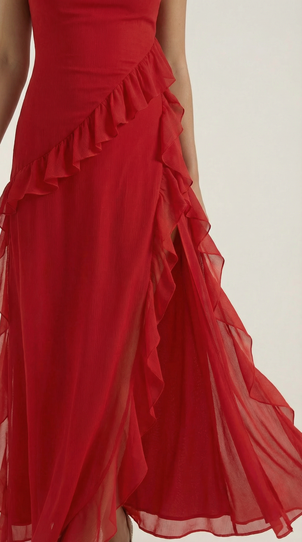 Seraphina Ruffle Maxi Dress
