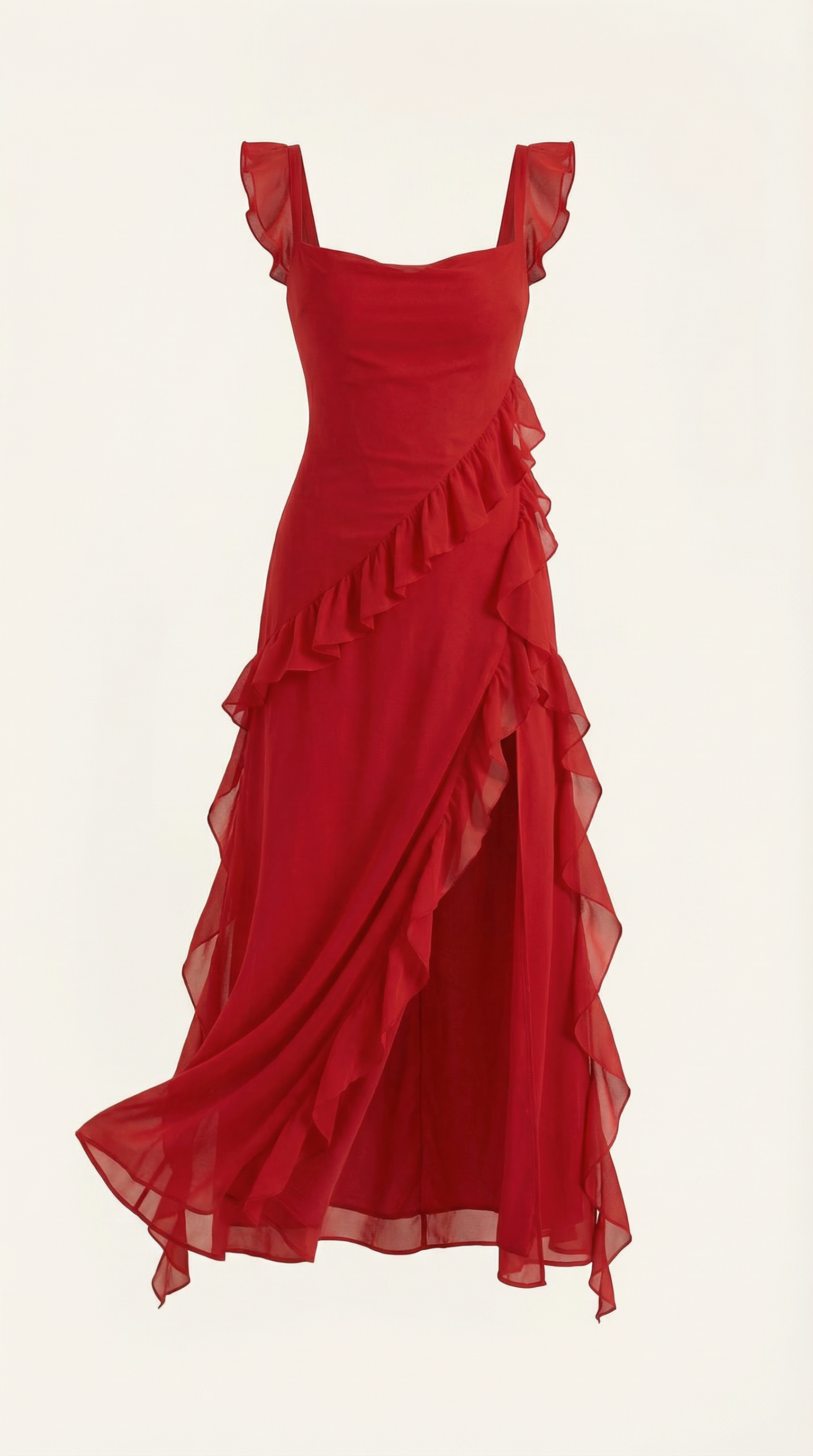 Seraphina Ruffle Maxi Dress