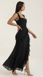 Seraphina Ruffle Maxi Dress