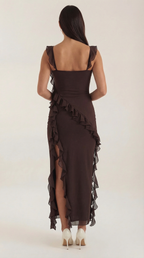 Seraphina Ruffle Maxi Dress