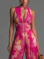 Celeste Pleated Jumpsuit