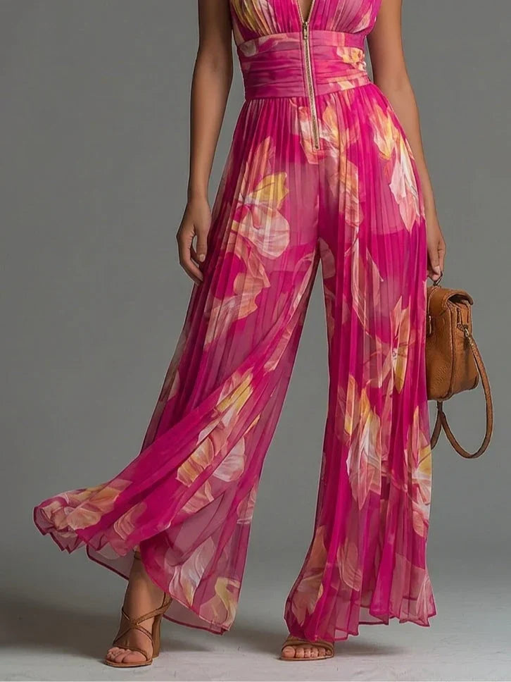 Celeste Pleated Jumpsuit